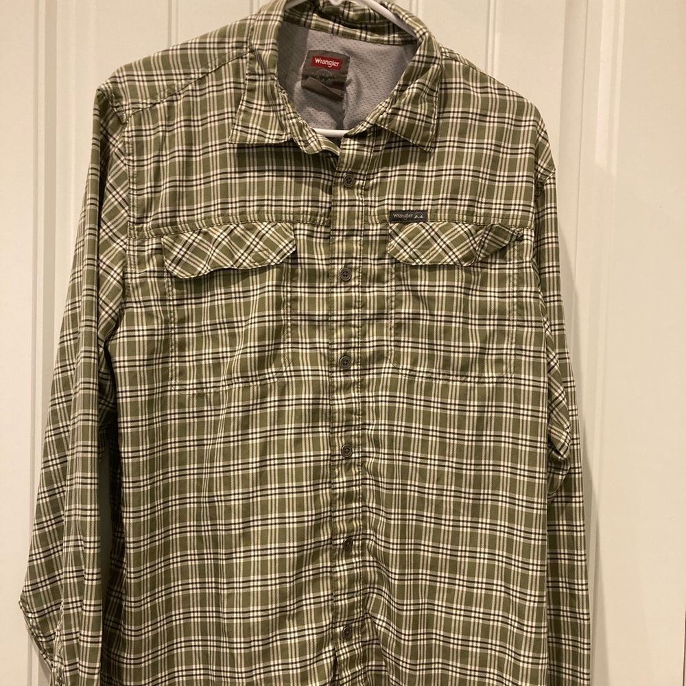 Quick dry button down